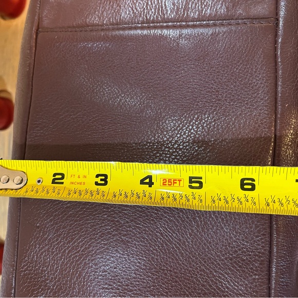 Coach Leather Carrie Tote Bag - Picture 9 of 16